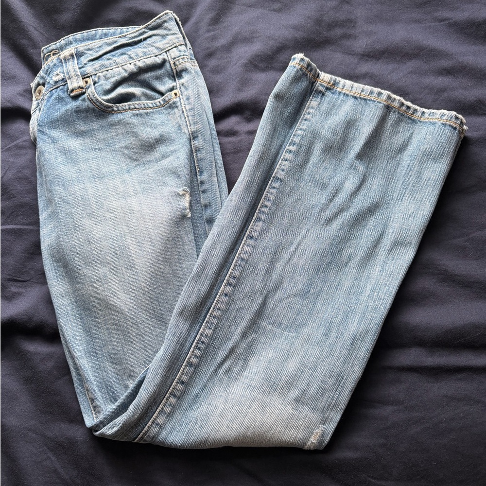 American Eagle Outfitters Light Blue Boyfriend Jeans